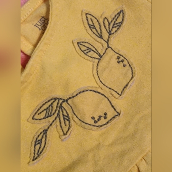 CARTER'S Girl's 2 Piece Outfit with Lemons - Size 3T - Picture 2 of 5